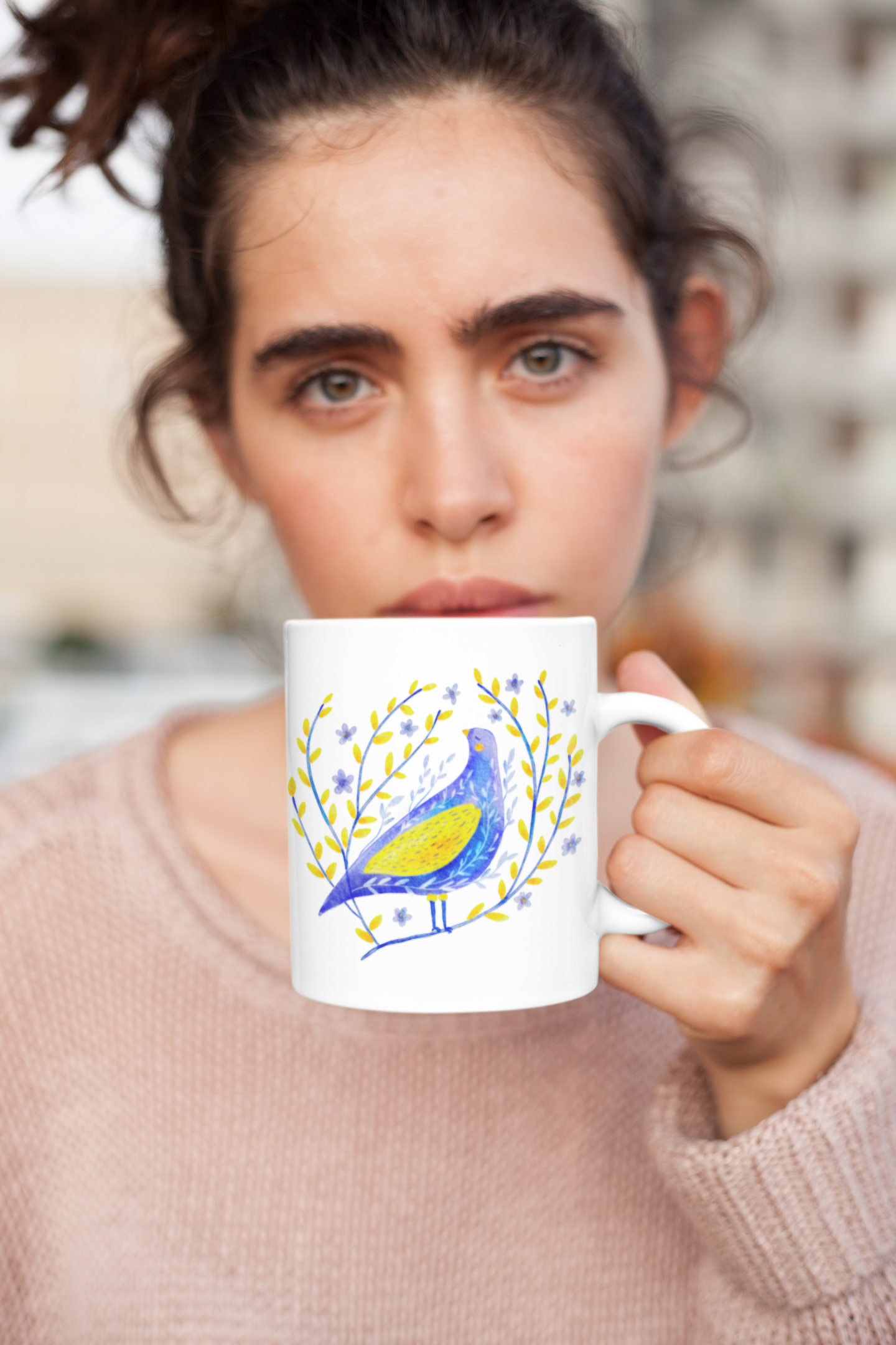 Ceramic Mug "Dove of Peace"