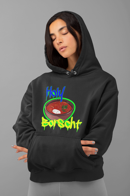 "Holy Borscht" Core Hoodied Sweatshirt