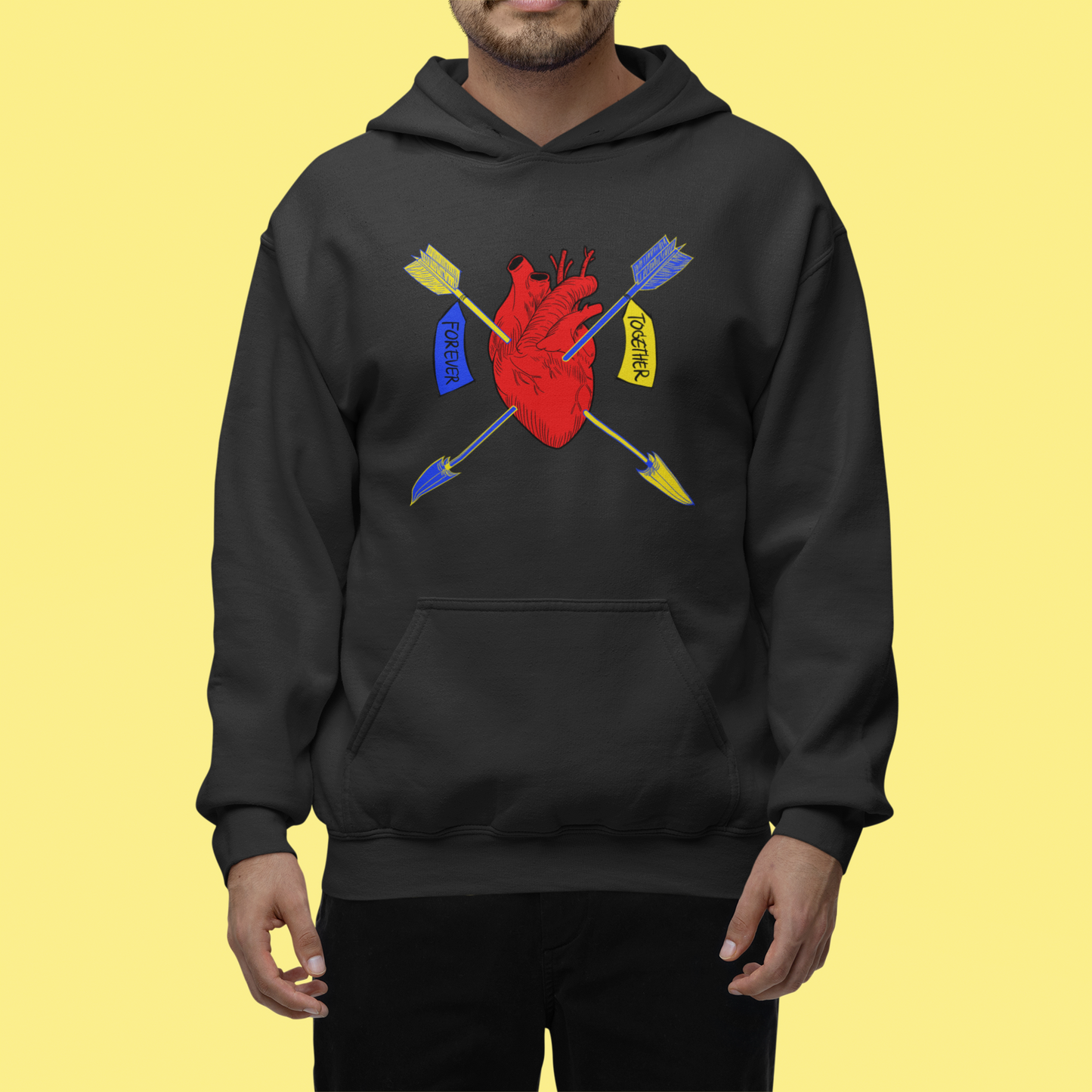 "Forever Together" Core Hooded Sweatshirt