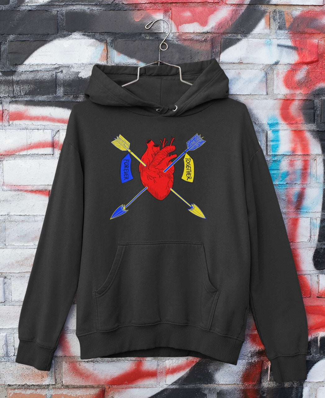 "Forever Together" Core Hooded Sweatshirt