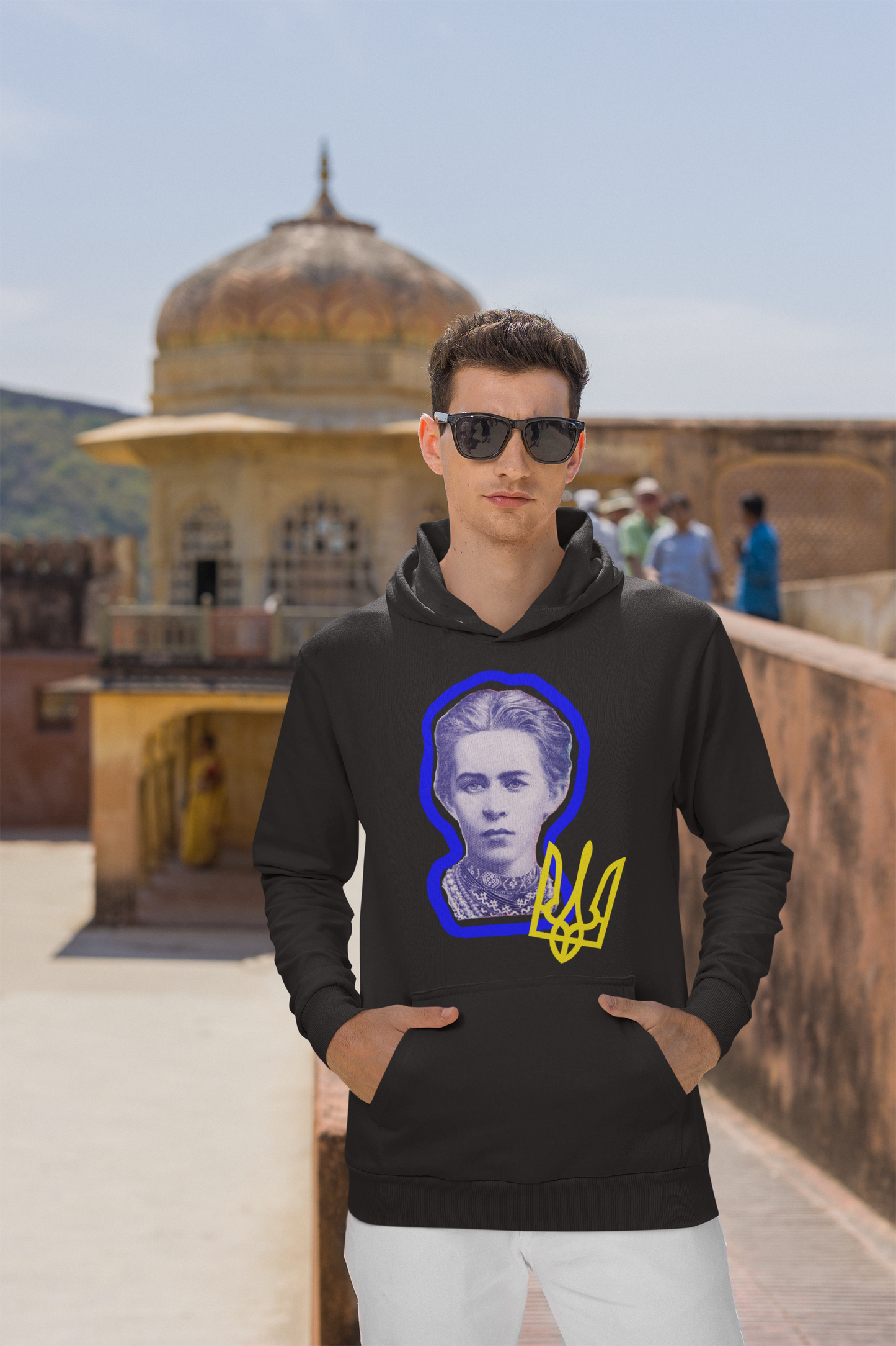 "Lesya Ukrainka" Core Hooded Sweatshirt