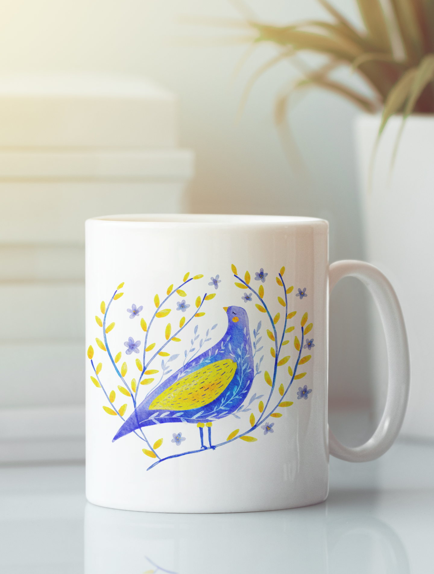 Ceramic Mug "Dove of Peace"